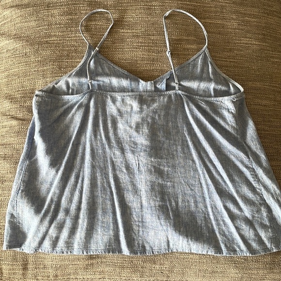 BP Blue linen tank top - Picture 4 of 7